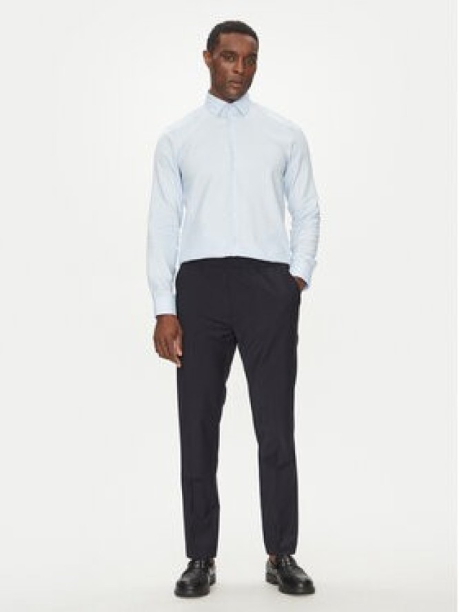 Calvin Klein Koszula K10K114360 Błękitny Slim Fit
