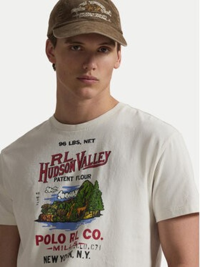 Polo Ralph Lauren T-Shirt 710P04979001 Biały Classic Fit