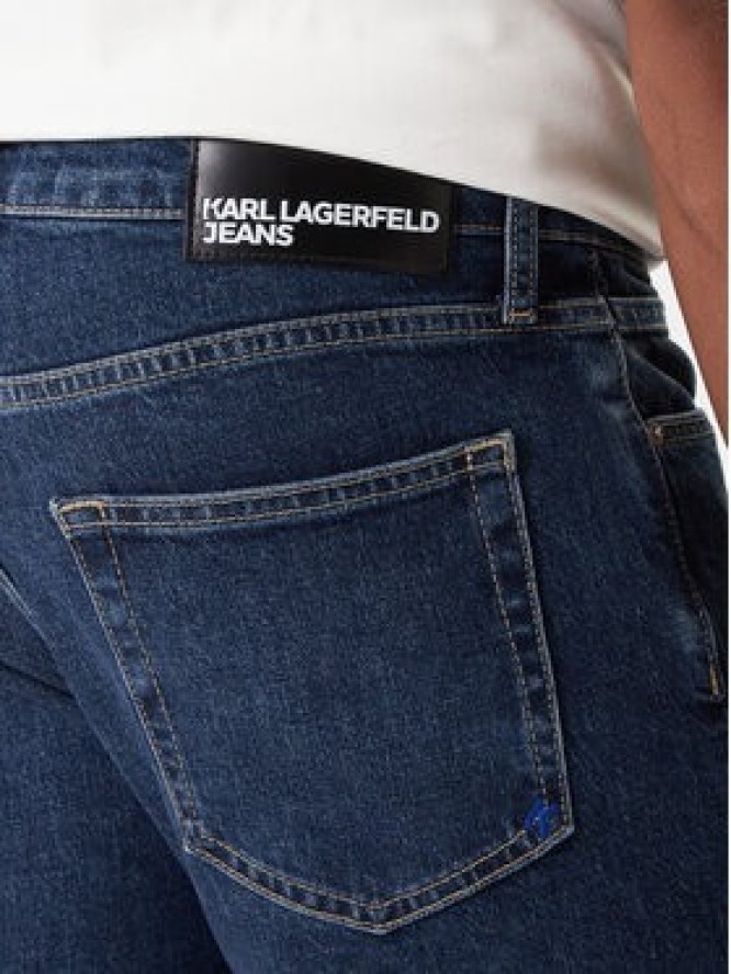 Karl Lagerfeld Jeans Jeansy B1M10035 Niebieski Relaxed Fit