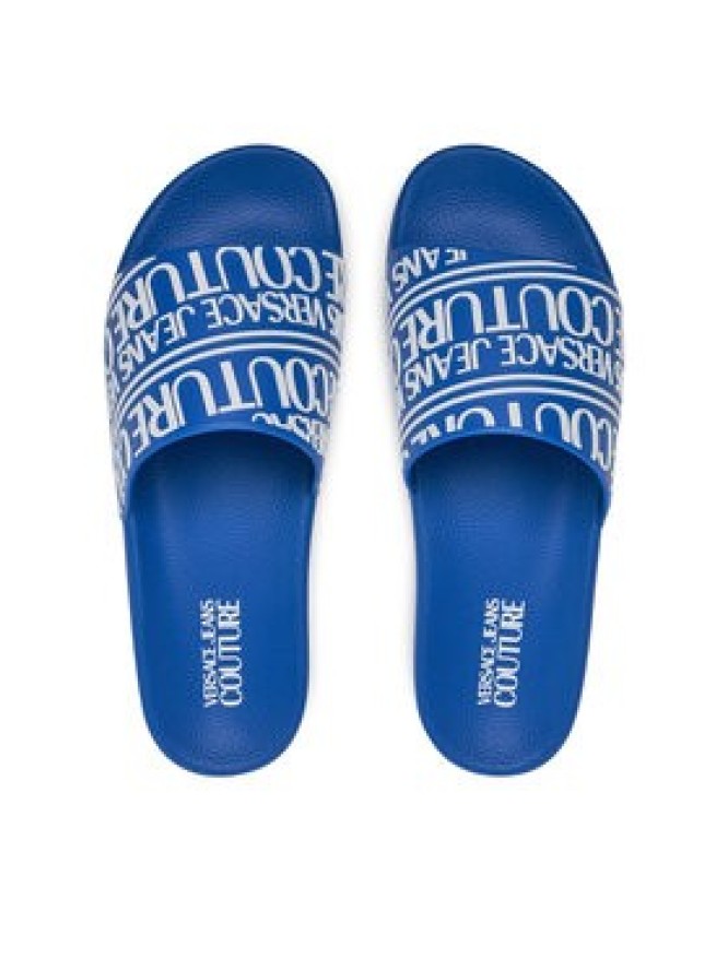 Versace Jeans Couture Klapki 78YA3SQ1 Niebieski
