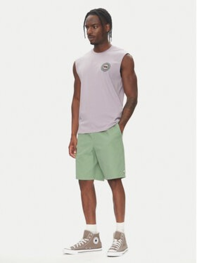 Billabong Szorty materiałowe Larry Twill EBYWS00114 Zielony Regular Fit