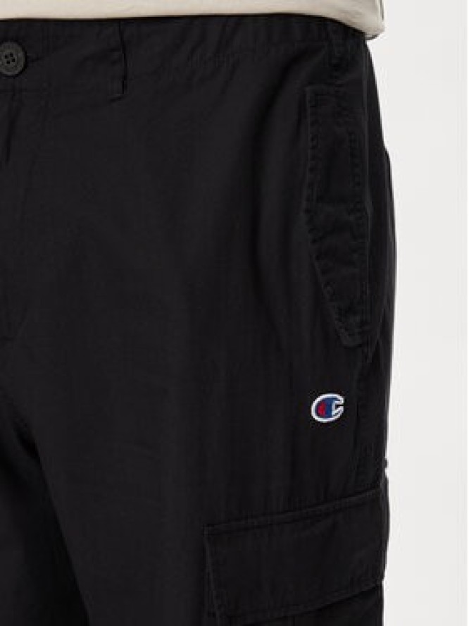 Champion Spodnie materiałowe 220015 Czarny Custom Fit