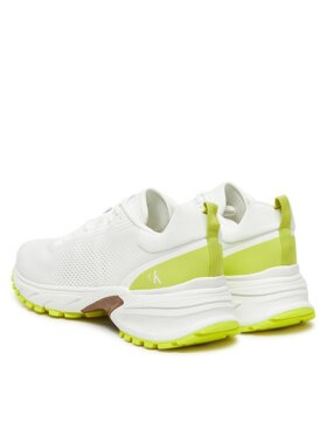 Calvin Klein Jeans Sneakersy Hike Runner Tech Knit YM0YM01284 Biały