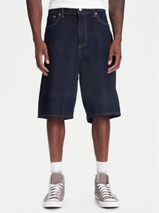 Gap Szorty jeansowe 774578-00 Granatowy Baggy Fit