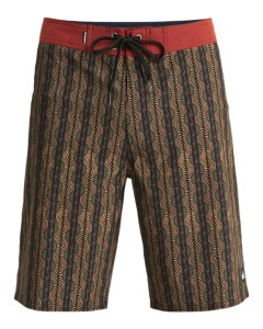 Szorty plażowe dla Mężczyzn SURFSILK STRAIGHT 20" Brązowy