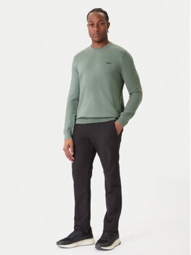 BOSS Sweter Momentum-X CN 50547507 Zielony Regular Fit
