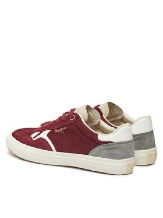 Pepe Jeans Sneakersy PMS31058 Bordowy
