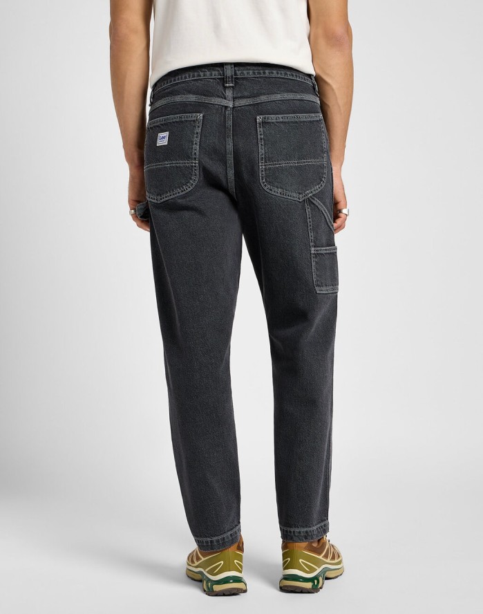 LEE MĘSKIE SPODNIE JEANSOWE CARPENTER BLACK STONE 112355778 L75K015943