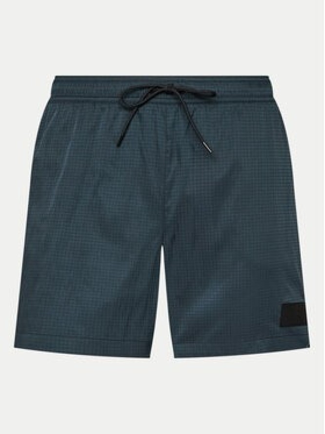 Calvin Klein Swimwear Szorty kąpielowe KM0KM01023 Czarny Regular Fit