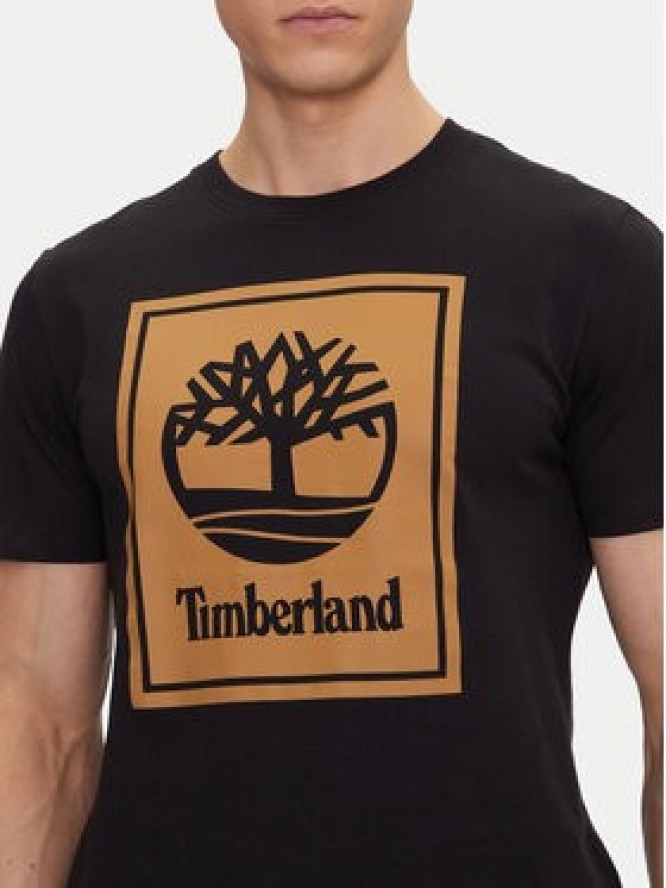 Timberland T-Shirt TB0A5WQQ Czarny Regular Fit