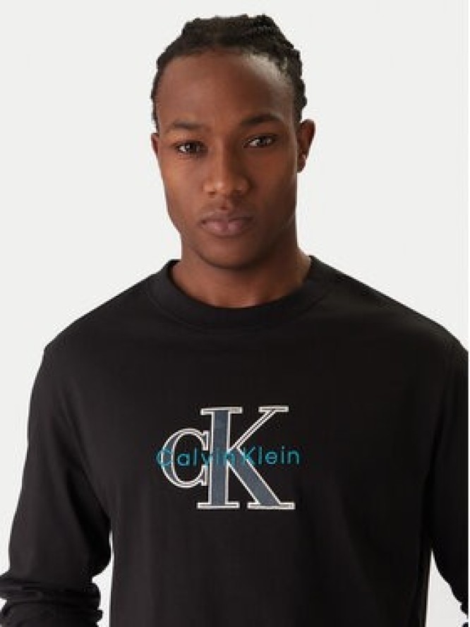 Calvin Klein Jeans Bluza LV04RE257G Czarny Regular Fit