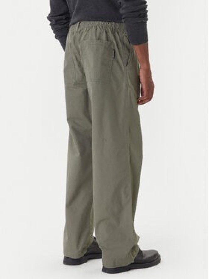 Jack & Jones Spodnie materiałowe Owen Cade 12282385 Zielony Baggy Fit