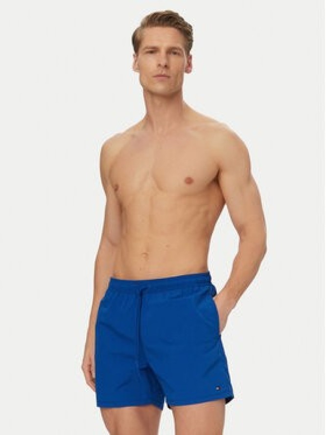 Tommy Hilfiger Szorty kąpielowe UM0UM03477 Niebieski Regular Fit