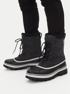 Sorel Śniegowce Caribou NM1000 Czarny