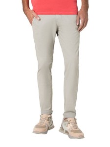 Timezone Spodnie chino "Janno" - Slim fit - w kolorze szarym rozmiar: W36/L34