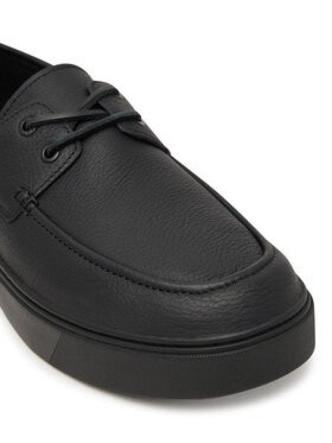 Calvin Klein Półbuty Hybrid Clean Boat Shoe Lth HM0HM02233 Czarny