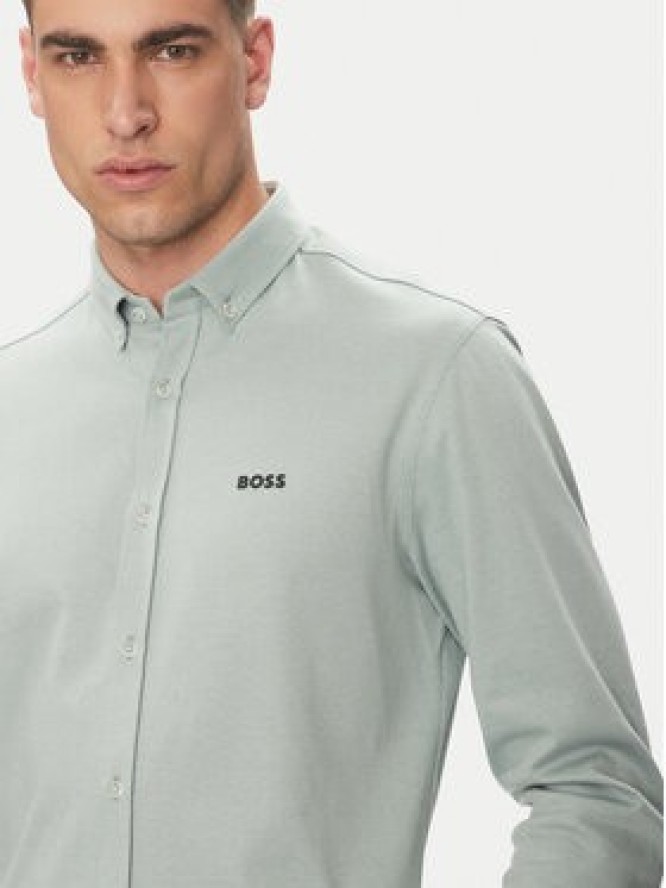 BOSS Koszula B_MOTION_L 50533163 Zielony Regular Fit
