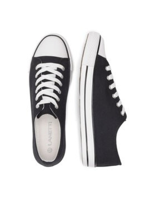 Lanetti Trampki MSS20503-01A Czarny