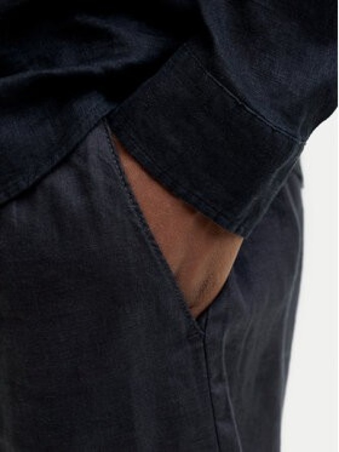 Jack & Jones Szorty materiałowe St. Bill 12253134 Czarny Wide Leg