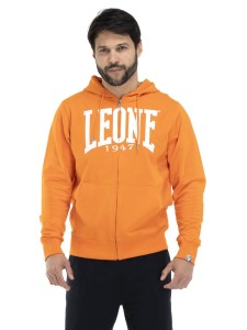 Leone 1947 Apparel Bluzy z kapturem męskie zapinane na zamek