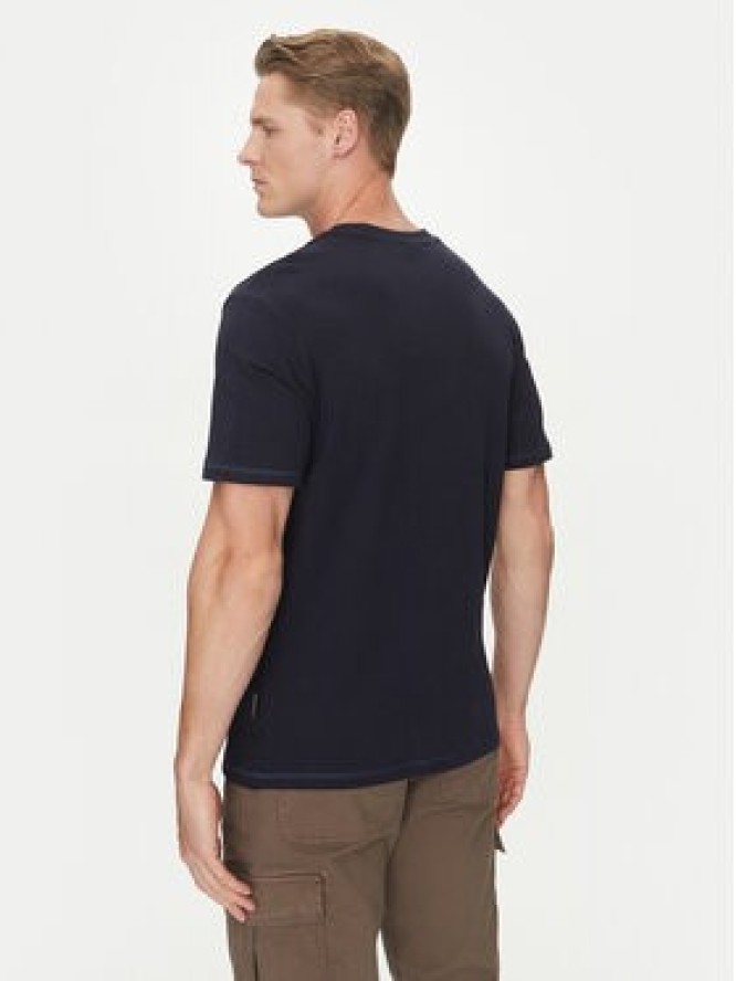 Napapijri T-Shirt S-Vanni NP0A4IEA Granatowy Regular Fit