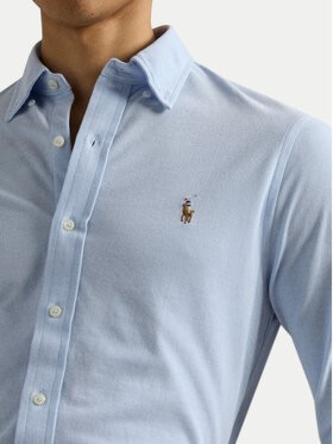 Polo Ralph Lauren Koszula 710932545013 Błękitny Slim Fit