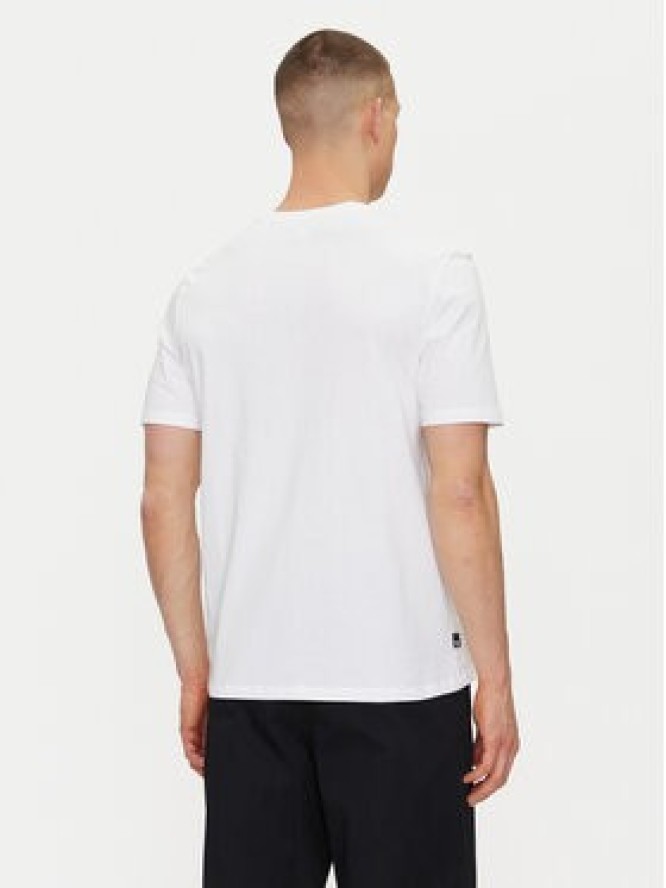 Timberland T-Shirt TB0A5QS2 Biały Regular Fit