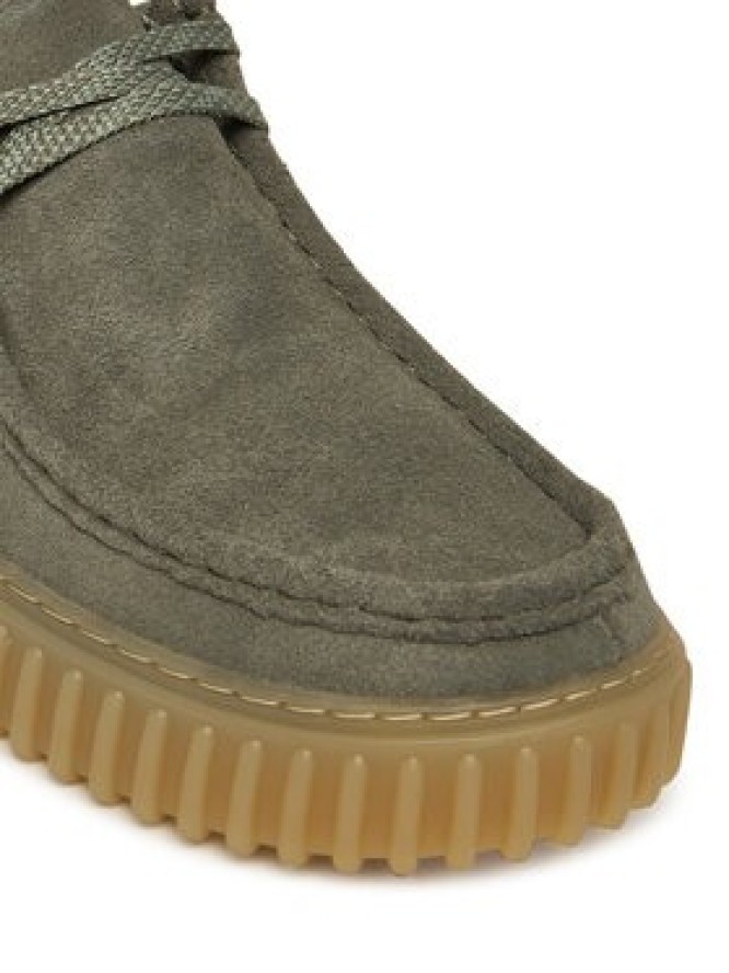Clarks Półbuty Torhill Lo 26184642 Zielony