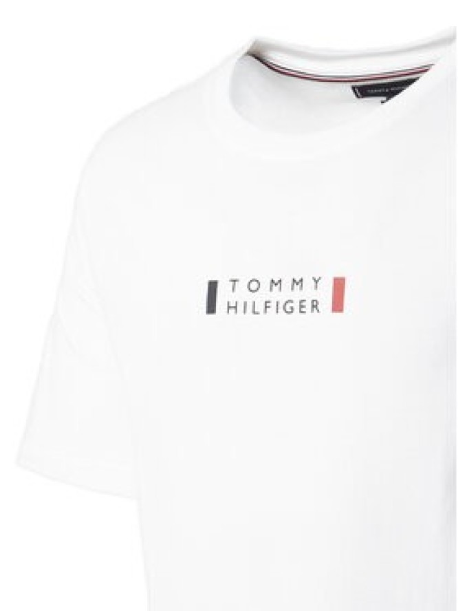 Tommy Hilfiger T-Shirt Brand Love MW0MW41453 Biały Regular Fit