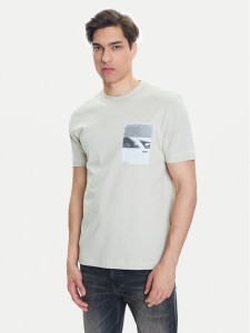 BOSS T-Shirt Te_Container 50546920 Beżowy Regular Fit