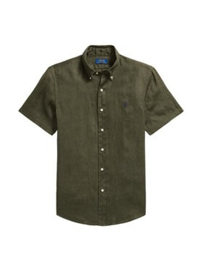 Polo Ralph Lauren Koszula 710968912503 Zielony Regular Fit