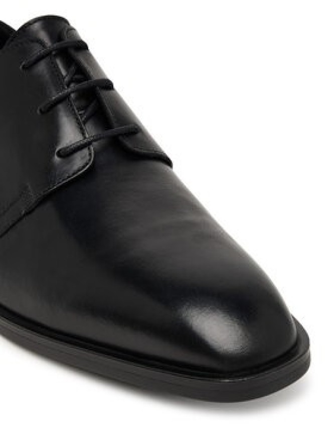 Calvin Klein Półbuty Slim Clean Derby Lth HM0HM02004 Czarny