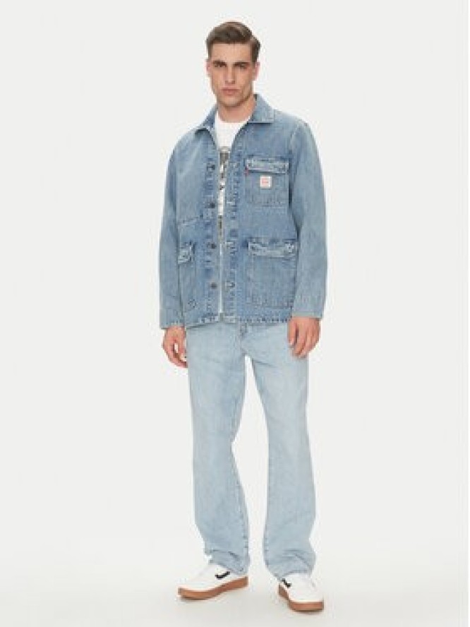 Levi's® Kurtka jeansowa Engineer A0744-0003 Niebieski Relaxed Fit