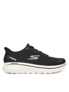 Skechers Sneakersy Go Walk Arch Fit N-Joy 217075 BKW Czarny