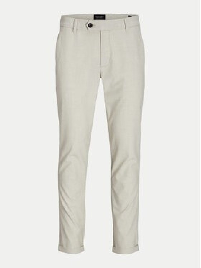 Jack & Jones Chinosy Marco 12193553 Beżowy Slim Fit
