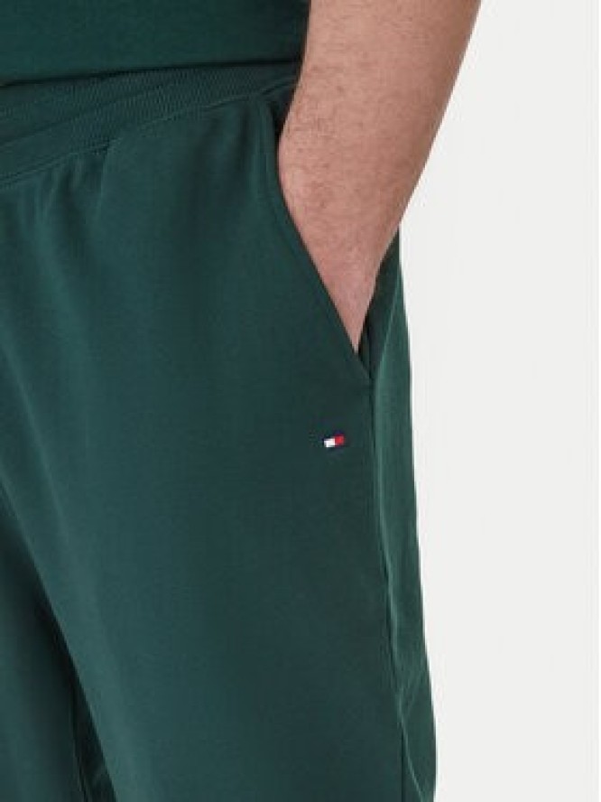 Tommy Hilfiger Spodnie dresowe Essential MW0MW37236 Zielony Regular Fit
