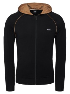 BOSS Bluza Mix&Match 50515313 Czarny Regular Fit