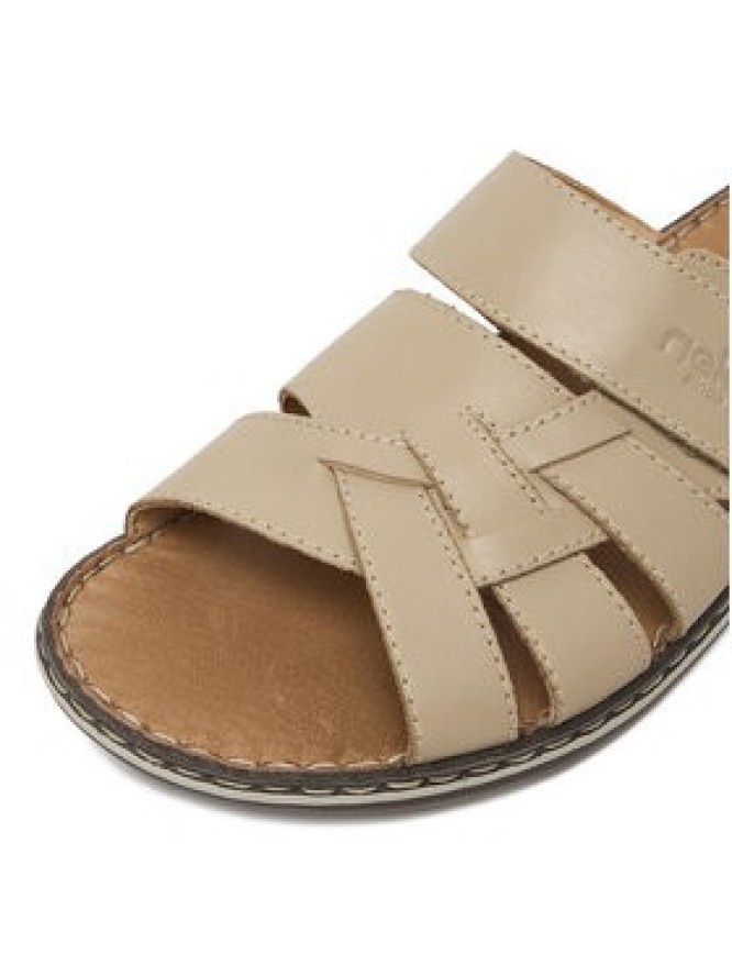 Rieker Klapki CEO-21073-60 Beżowy