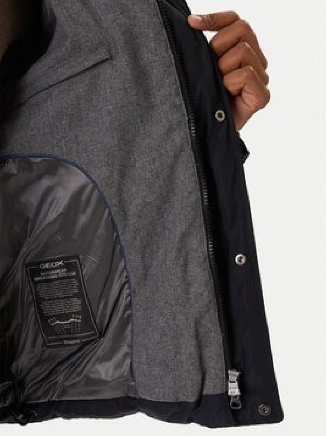 Geox Kurtka zimowa Leitan M5628C T3266 F1624 Granatowy Regular Fit