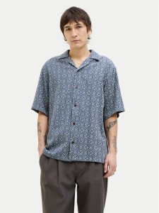 Jack & Jones Koszula Bluvincent 12273289 Niebieski Relaxed Fit