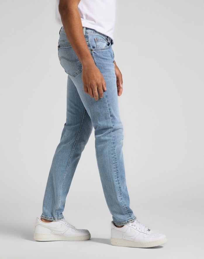 LEE RIDER MĘSKIE SPODNIE JEANSOWE LT USED MARVIN L701KNMB 112145451