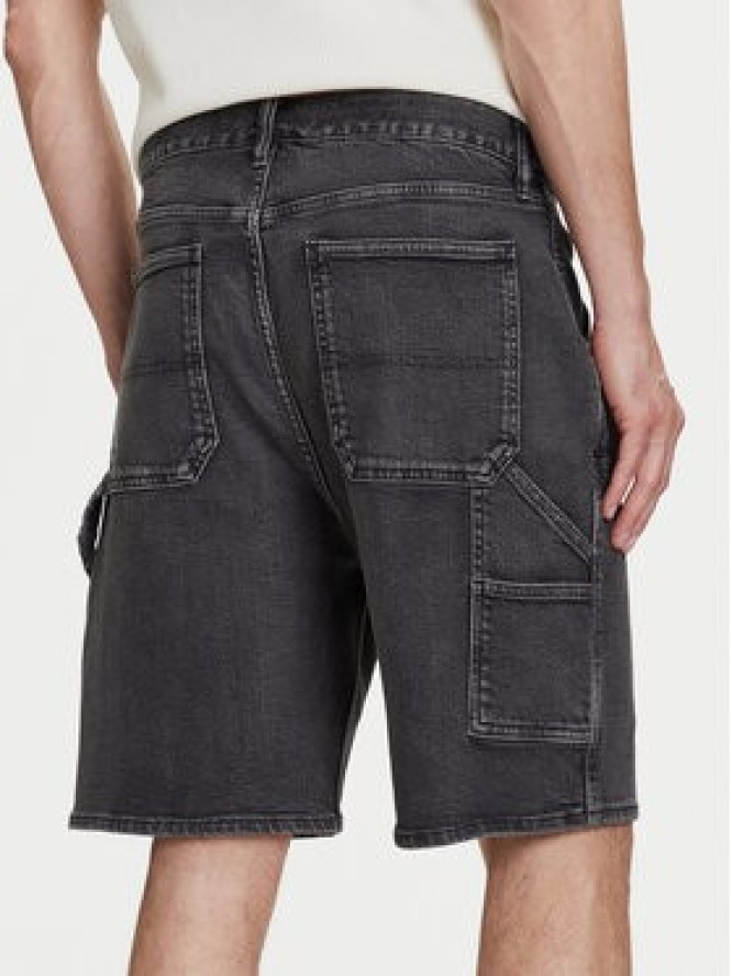 Gap Szorty jeansowe 767488 Czarny Relaxed Fit