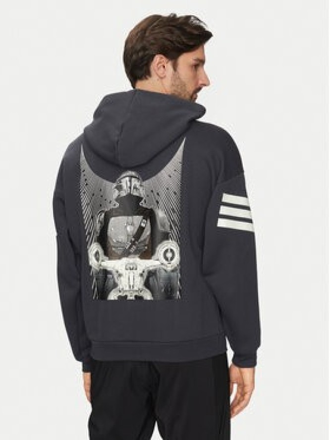 adidas Bluza Star Wars The Mandalorian™ JI5720 Szary Regular Fit