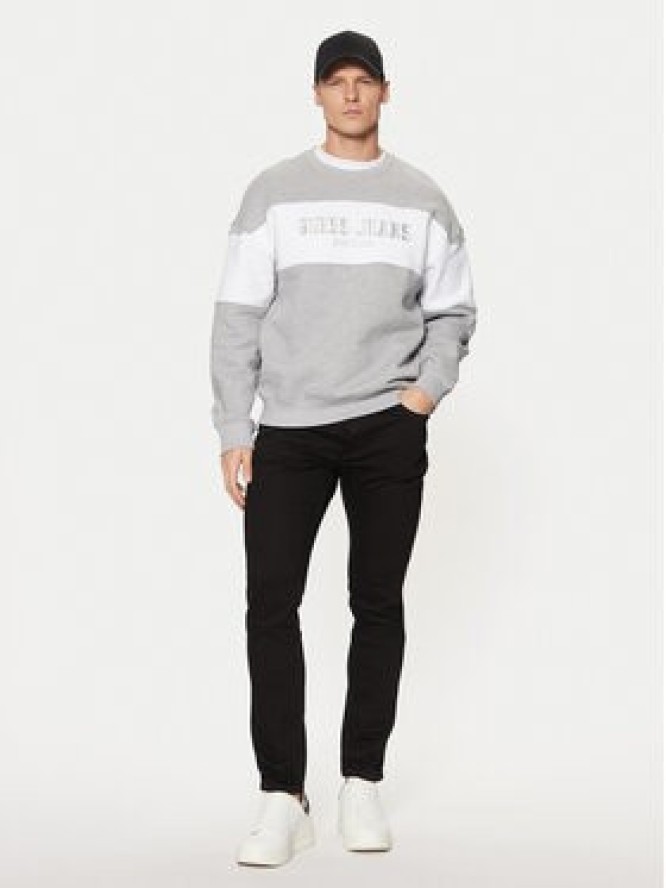 Guess Jeans Bluza M4BQ39 K9V31 Szary Regular Fit