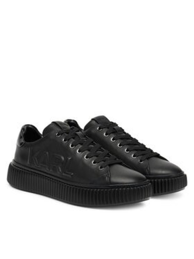KARL LAGERFELD Sneakersy KL24225 Czarny