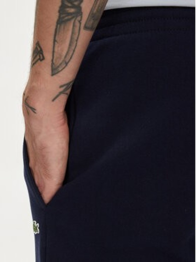 Lacoste Spodnie dresowe XH9624 Granatowy Regular Fit
