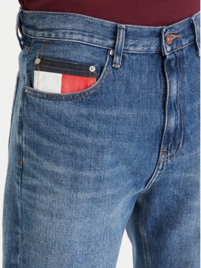 Tommy Jeans Szorty jeansowe Otis DM0DM22991 Niebieski Regular Fit