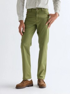 MESKIE SPODNIE WRANGLER TEXAS CAPULET OLIVE 112377794