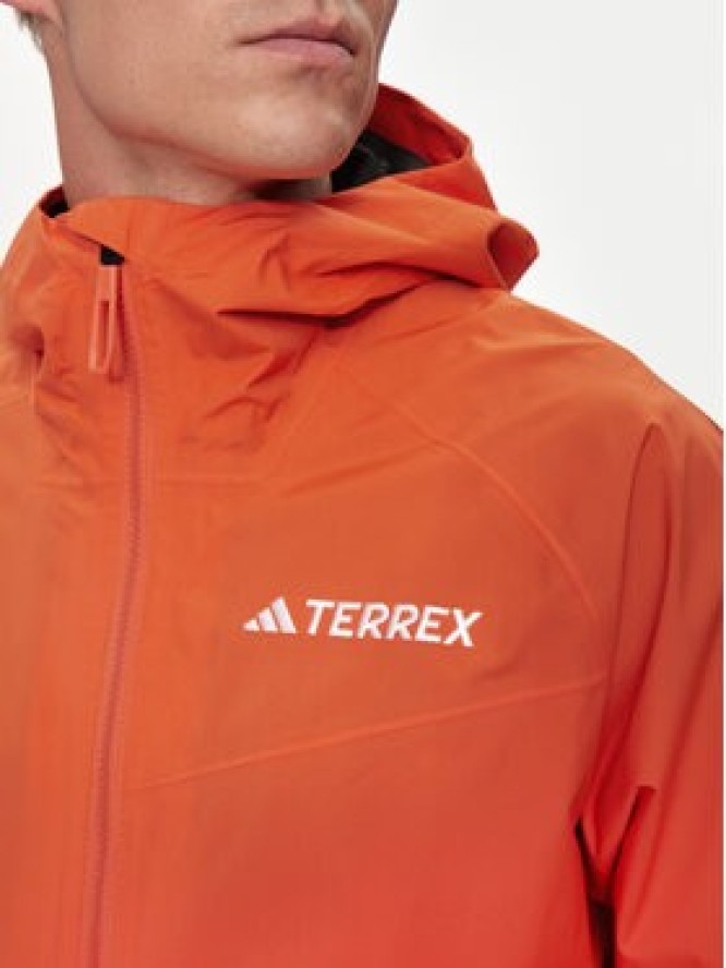 adidas Kurtka outdoor Terrex Multi 2L RAIN.RDY IP1433 Pomarańczowy Regular Fit