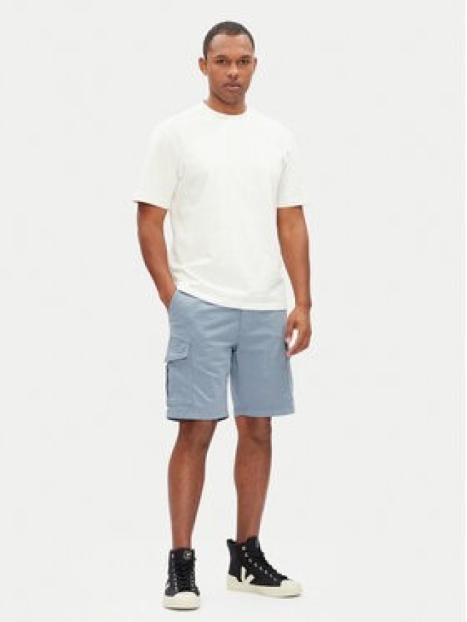 Pepe Jeans Szorty materiałowe Seasonal PM801179 Niebieski Regular Fit